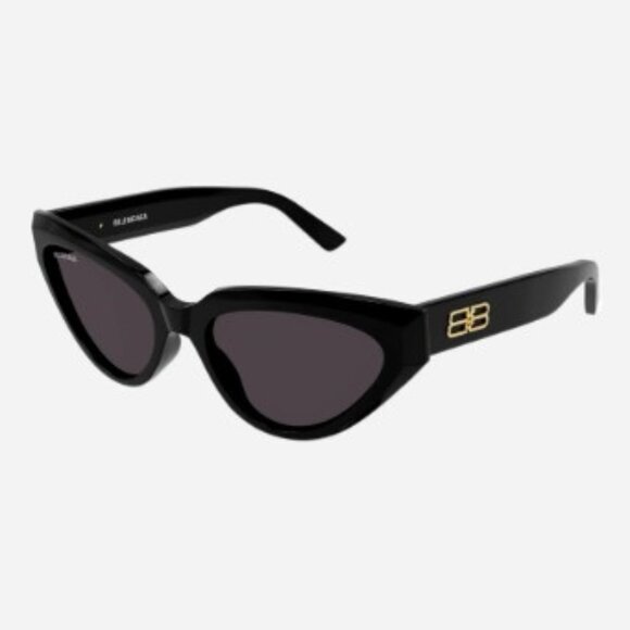 NEW BALENCIAGA BB0270S 001 BLACK SUNGLASSES - Picture 1 of 4